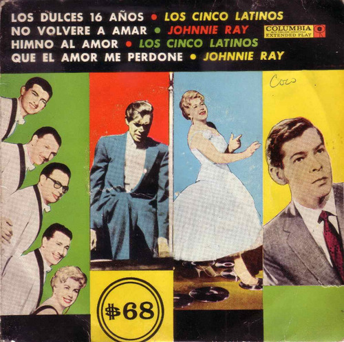 Estela Raval Y Los Cinco Latinos Raro Simple Vinilo Ep Pvl