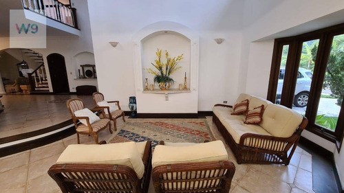Mansão Com 5 Suítes À Venda Em Condomínio Fechado No Guarujá/sp , 2000 M² Por R$ 6.500.000 - Jardim Acapulco - Guarujá/sp - Ca0043