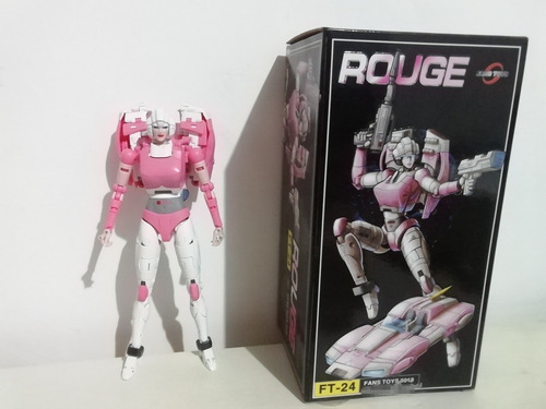 Arcee Transformers Masterpiece G1 Rouge Fanstoys Ft24+add On (Usado)