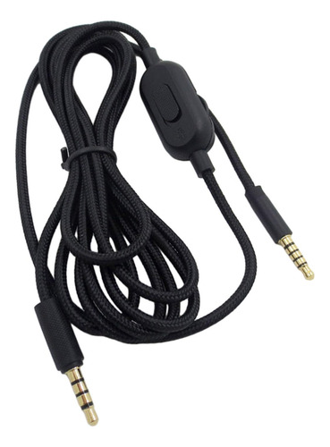 Cable De Auriculares Para Juegos Cable Divisor De De Negro