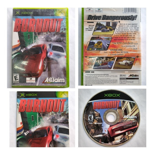 Burnout Xbox Clásico (Reacondicionado)
