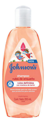 Johnson's Baby Shampoo Rulos De Ensueño 200ml