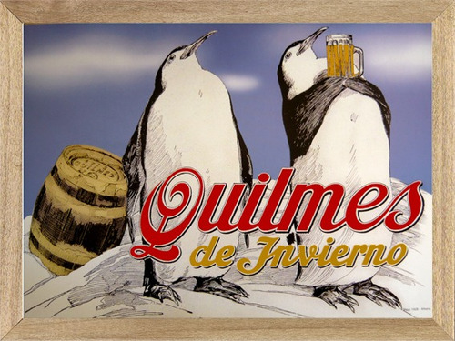 Quilmes Cerveza  Cuadros Posters Carteles Publicidades  L591