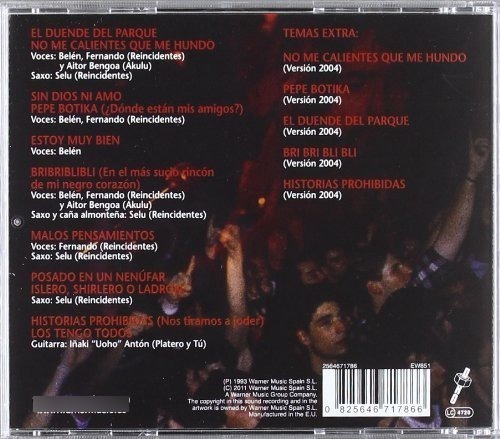 Imagen 2 de 2 de Extremoduro Donde Estan Mis Amigos? Cd Importado Nuevo