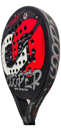 Paleta De Padel Cigio Cooper Carbono Pro Muy Reforzada