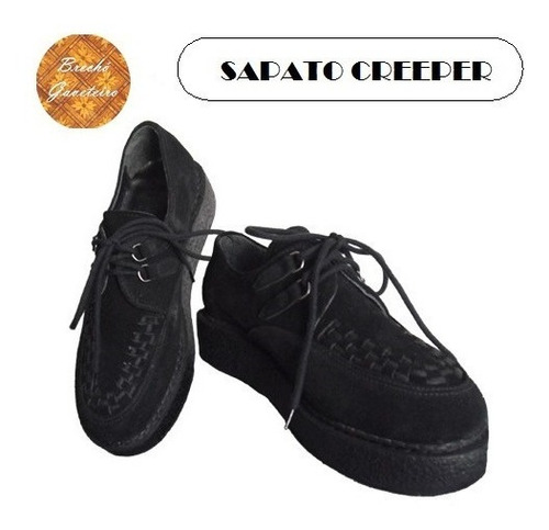 sapato creeper feminino