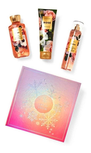 Bath & Body Worksset De Regalo Rose Let It Snow