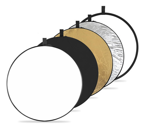 Reflector De Luz K&f Concept 5 En 1 De 80 Cm Para Estudio Y
