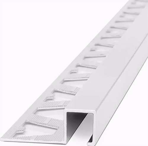 Guardacanto Aluminio Quadra 10x10 Atrim 3421 Brillante 2.5mt
