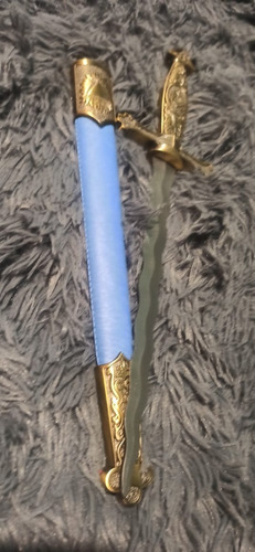 Daga Templaria De 43 Cm Con Funda Rigida Decorada