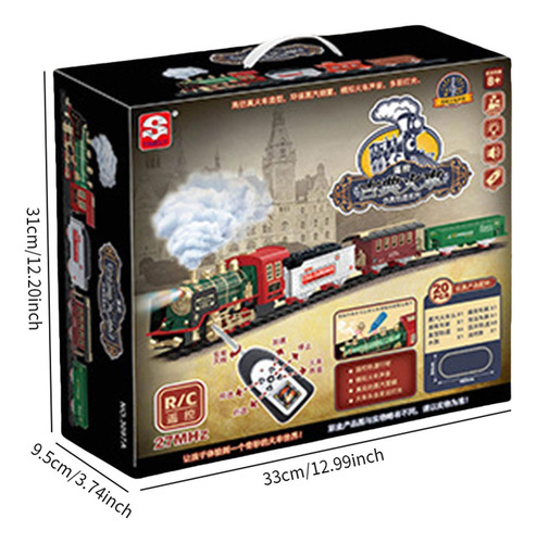 Juego De Tren Eléctrico, Locomotora, Modelo De Estilo A