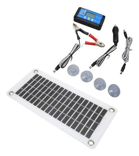 Módulo De Panel De Células Solares, 12 V, 30 W, Kit De Panel