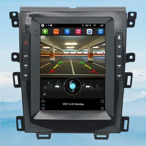Estéreo Carplay Tesla Radio 2+32g Para Ford Edge 2010-2015