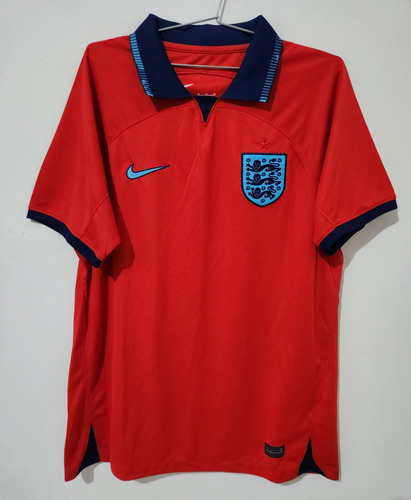 Camisa Nike Seleção Da Inglaterra - Away 22/23 Copa Do Mundo
