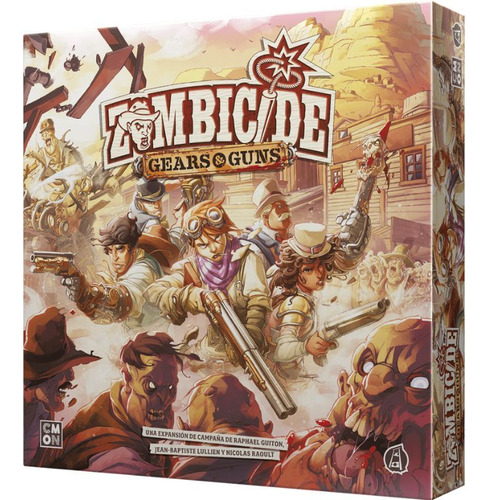 Zombicide Undead Or Alive Gears & Guns - Demente Games