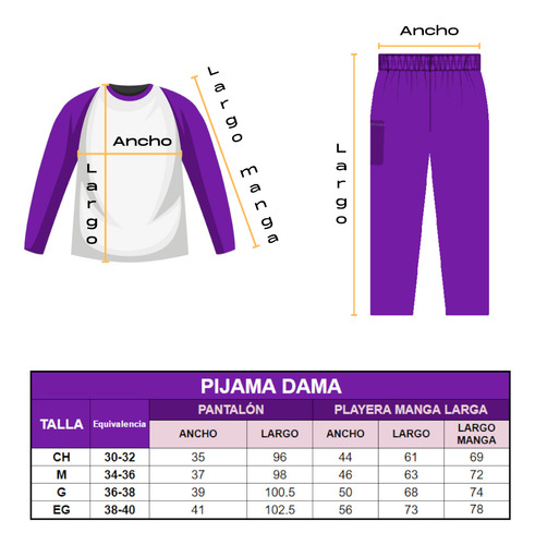 Pijama Personalizada Para Mujer Con Diseño De Flores
