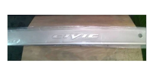 Platina Moldura Cromada Maleta Honda Civic Emotion
