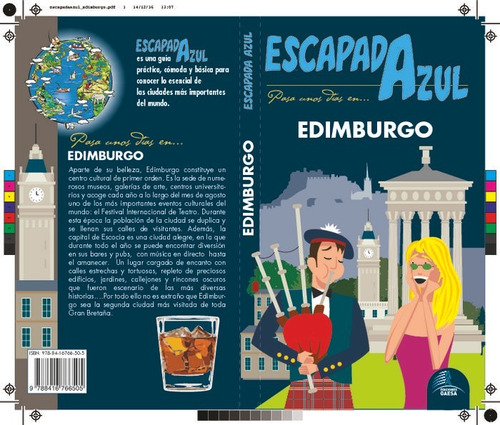 Edimburgo Escapada Azul (libro Original)