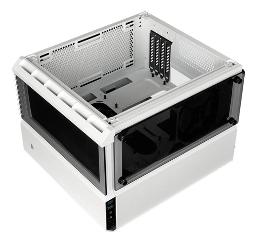 Gabinete Corsair Crystal 280x Rgb Vidrio Templado Icue White