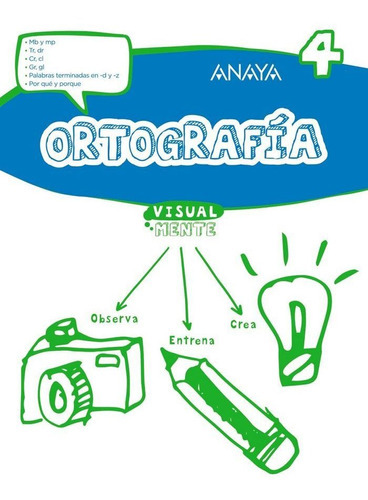 Ortografãâa 4., De Anaya Educación. Editorial Anaya Educación, Tapa Blanda En Español
