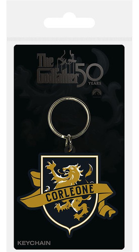 El Padrino - Corleone Crest - Llavero De Goma Darkside Bros