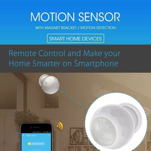 Sensor De Movimiento Inteligente Wifi Inalámbrico Zigbee