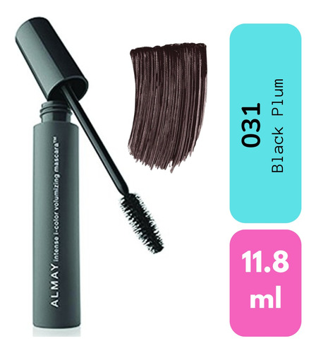 Mascara Pestañina Amay Intense I Color 100% Original