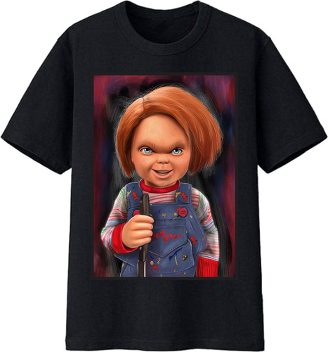 Playera O Blusa Chucky #3 En Blanco Y Negro