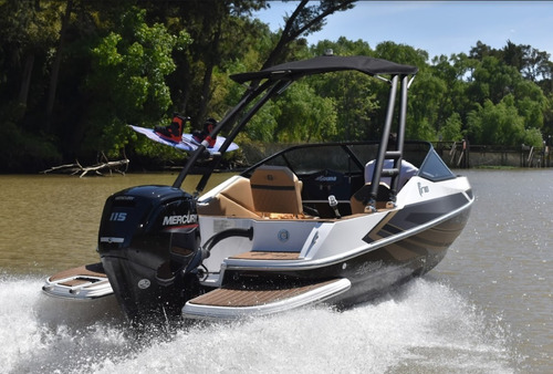 Imagen 6 de 15 de Lancha Geuna F170 Wakeedition Con Mercury 90hp 4 Tiempos