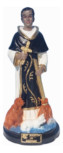 Figura San Martín De Porres (21cm) Envío Gratis