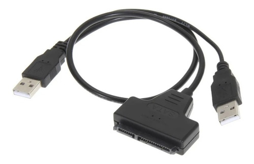 Cable Convertidor Sata 6+7 Pines A Usb 2.0 Cdrom Laptop