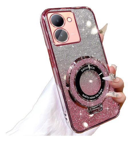 1pcs Funda Para Vivo Y27s Y36 4 5g Polvo Flash