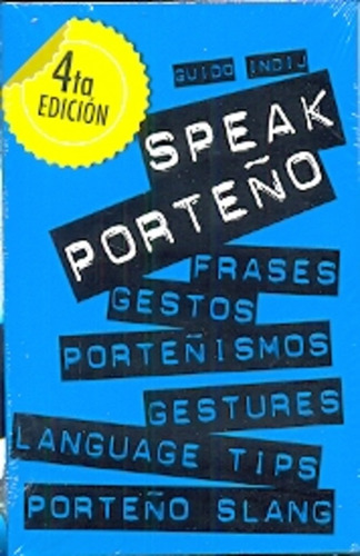 Speak Porteño - Guido Indij