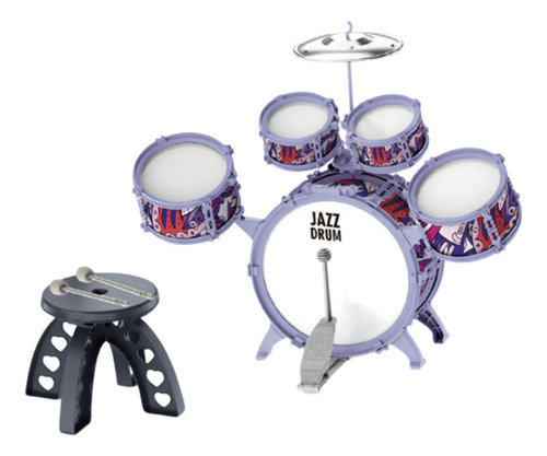 Drum Set Desarrollo Sensorial Toy Juguete Educativo Con La