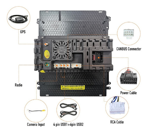 Central Multimídia Android Tesla Civic G10 2016-20 8/core 4g