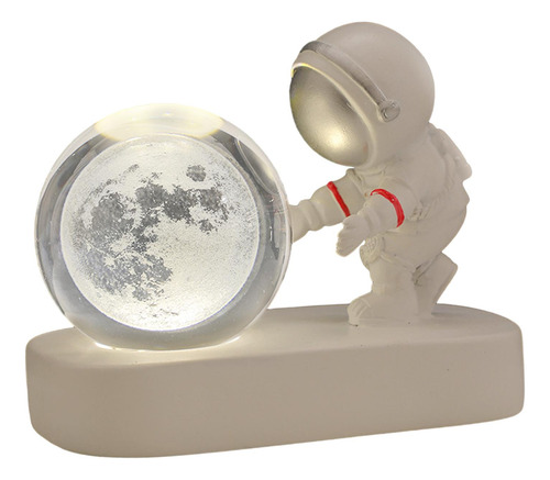 Luz De Noche Con Bola De Cristal 3d, Lámpara De Noche De