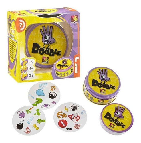 Imagen 3 de 8 de Dobble Juego De Cartas Clásico Original Top Toys Mundomanias