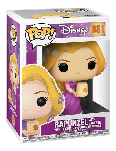 Boneco Funko Pop Rapunzel C Lanterna 981 - Disney Original