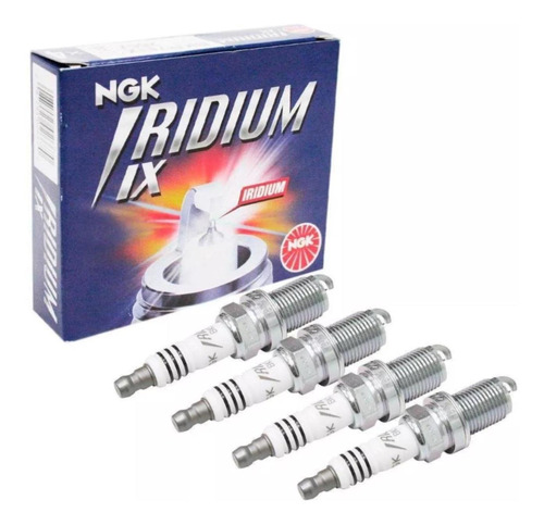 Jogo 4 Velas Ngk Iridium Bkr6eix Uno 1.0 8v - Mille Fire