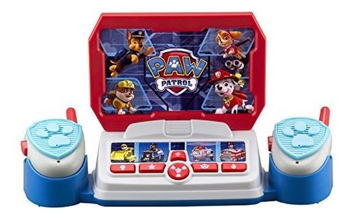 Paw Patrol Command Center With Kid Friendly Walkie Talkies A