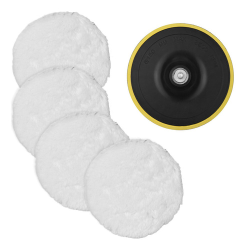 Taladro Pulidor Para Pulir M14, 6 Adaptadores, Lana Para Pul