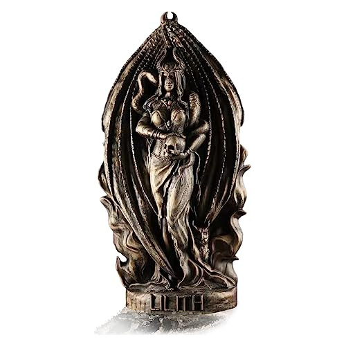 Juapl Adornos De Escultura De Lilith Del Demonio Femenino 