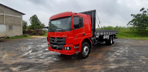 Mercedes Benz Mb Atego 2426 Cabine Leito Teto Baixo Truck