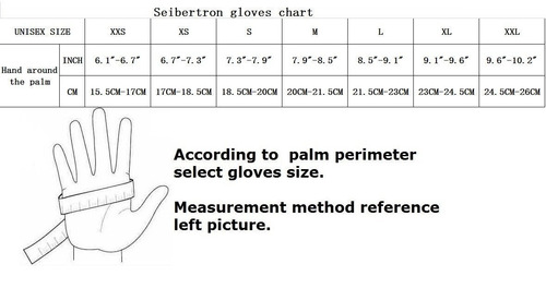 Seibertron Pro 3.0 Elite Ultra-palillo Guantes Receptor Guan
