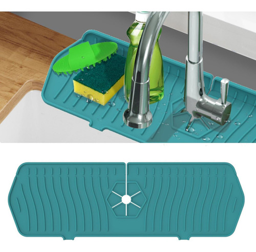 Alfombrilla Para Grifo De Fregadero Protector Para Verde
