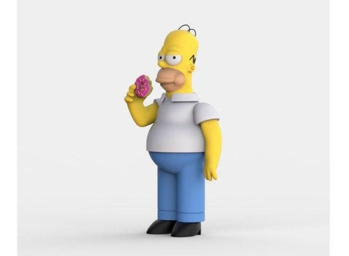 Homero Simpson - Archivo Stl Impresion 3d