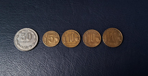 Lote De 44 Monedas Argentinas (1941-1975)