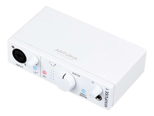 Arturia Minifuse 1 White Interface De Áudio Usb 1x2 High End