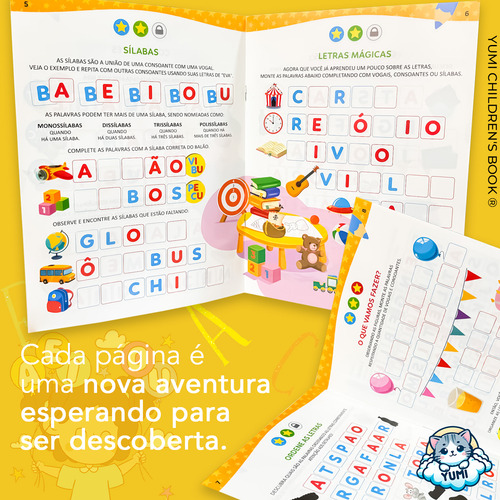 Livro Cartilha De Exercícios : Caminho Da Alfabetização Letra Cursiva | Praticando Caligrafia - Para Crianças