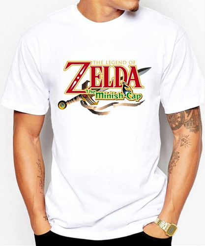 Camisas Para Hombre League Of Zelda Diseños The Minish Cap